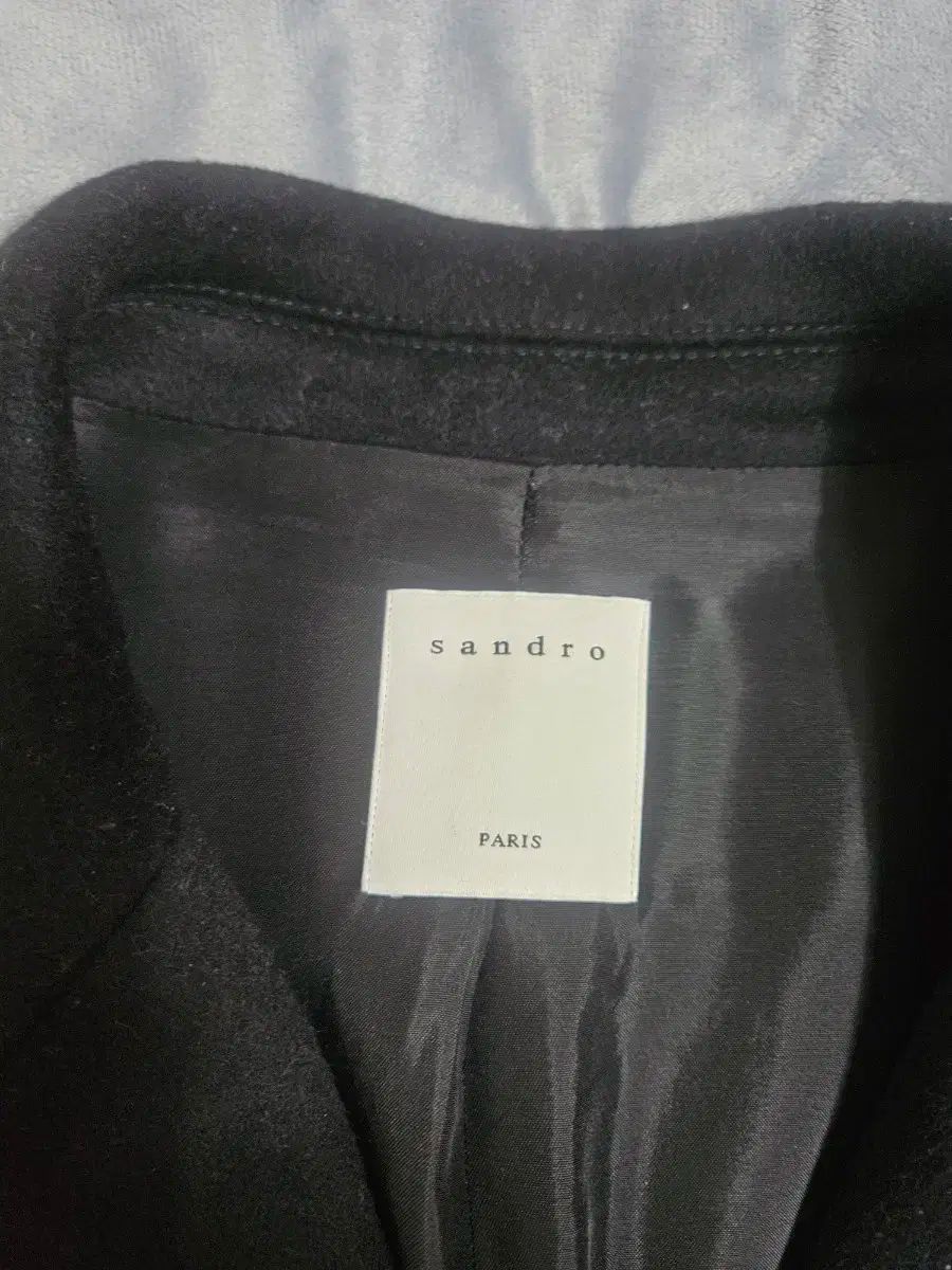 SANDRO(サンドロ) カシミア コート 100 サイズ H479/美品 Sandro Paris