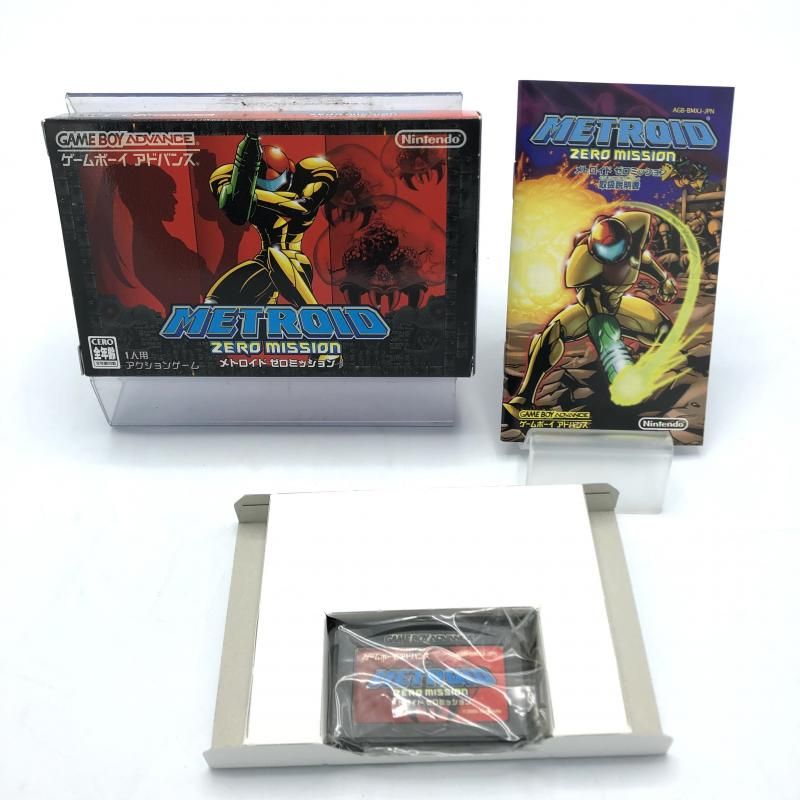 任天堂 - メトロイドゼロミッション　箱、説明書付き GBA ゲームボーイアドバンス メトロイドゼロミッション 任天堂 ゲームボーイアドバンスソフト