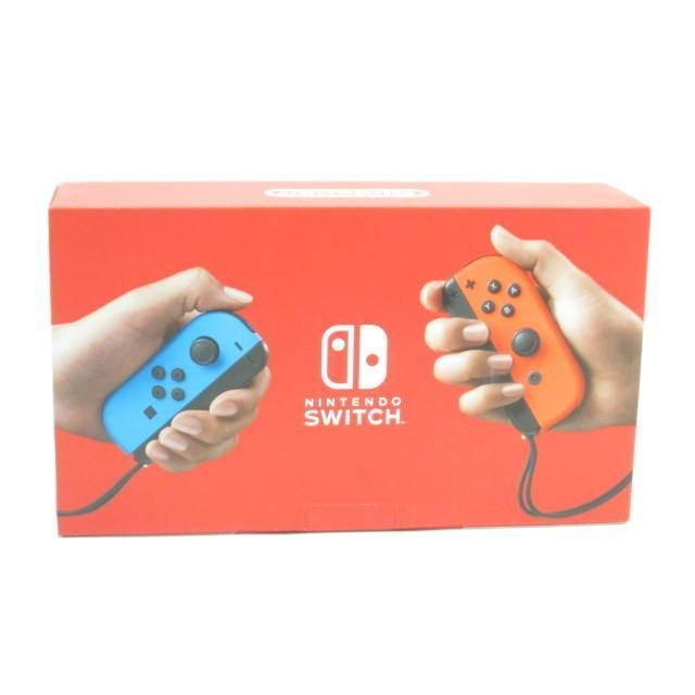 新品未使用】【値引き応相談】任天堂switch 本体 ネオンレッドブルー