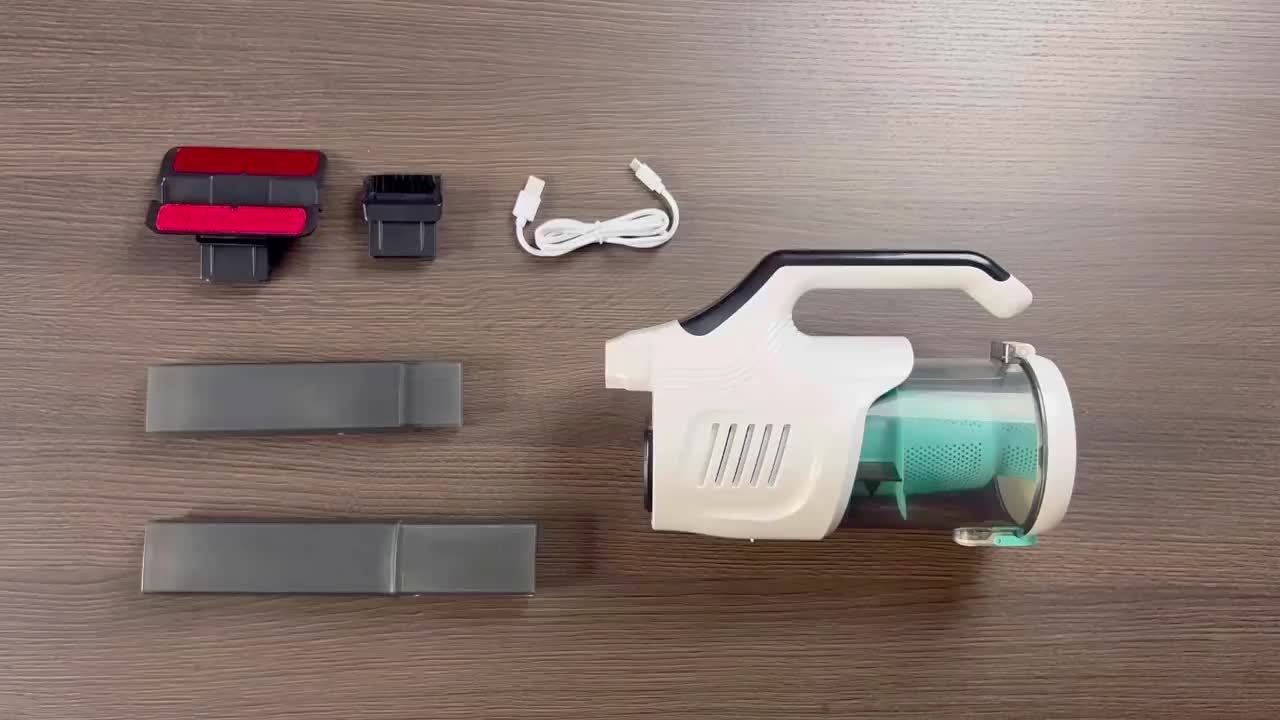 LEDライト付きコードレスハンドヘルド掃除機 -