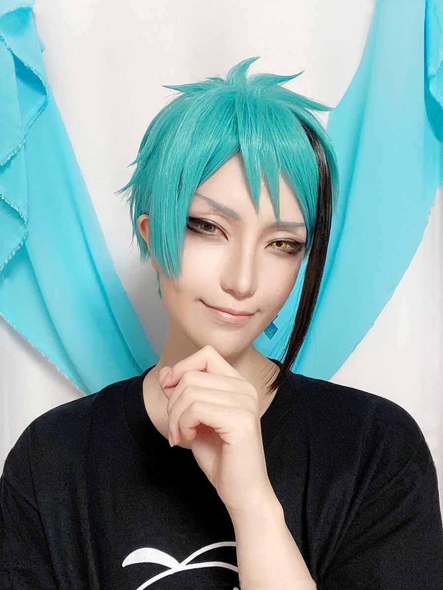 フロイド ツイステ コスプレ 完成ウィッグ 即納】コスプレ ウィッグ