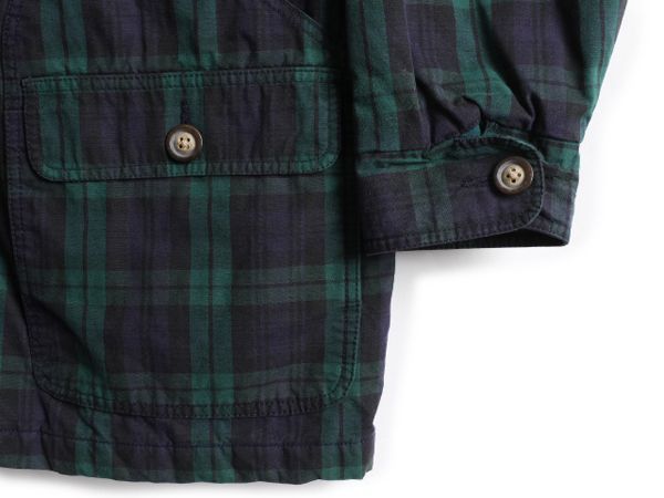 お得なクーポン配布中!】 90s OLD GAP ブラックウォッチ 中綿