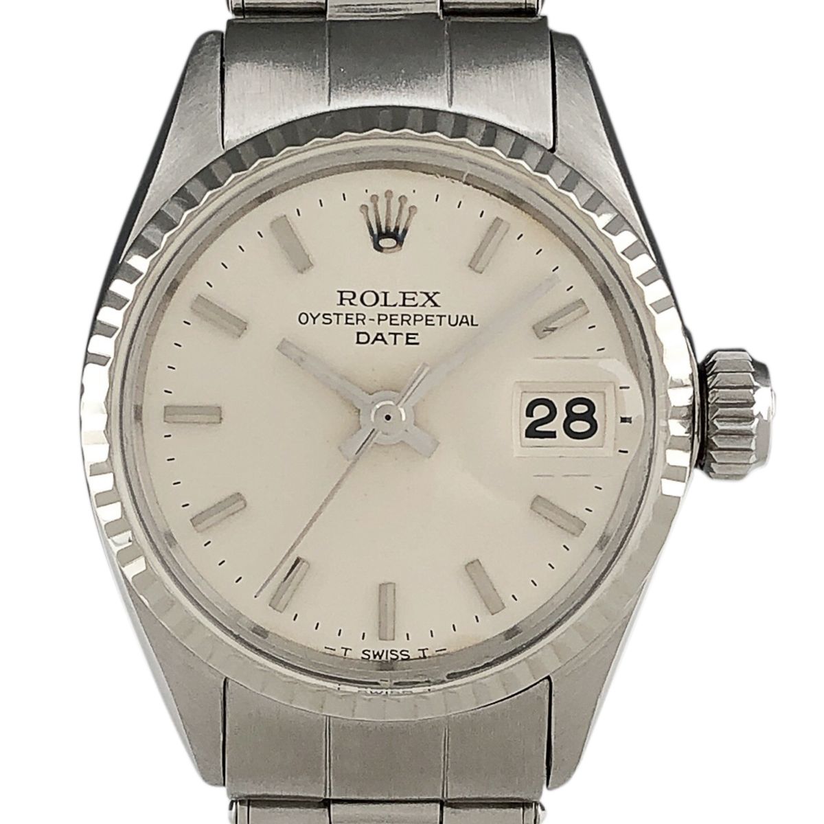 ロレックス ROLEX オイスターパーペチュアル デイト 6517 腕時計 SS 