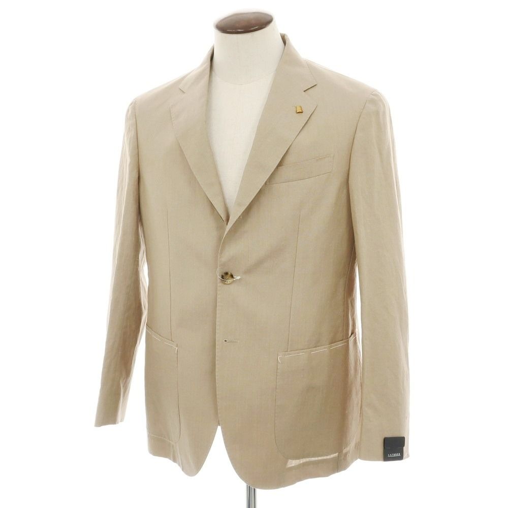 LATORRE（ラトーレ）ソラーロ　ベージュ　ジャケット 新品】サルトリア ラトーレ SARTORIA LATORRE ウールリネン