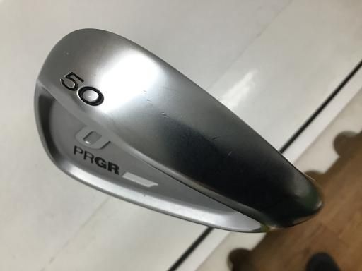 プロギア PRGR 0 WEDGE 2025 50° ウェッジ WG 純正特注シャフト フレックスR メンズ 男性用 右利き 右用 Bランク ゴルフクラブ