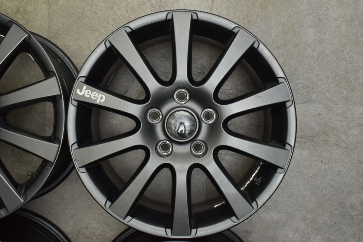美品】ジープ WK36 グランドチェロキー 純正 18in 7.5J +56.4