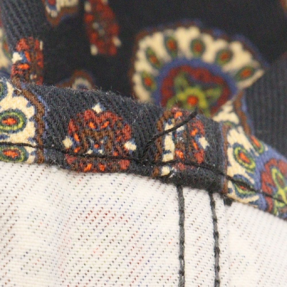 DRIES VAN NOTEN ドリスバンノッテン 総柄 トラウザーズ44 L 楽天市場