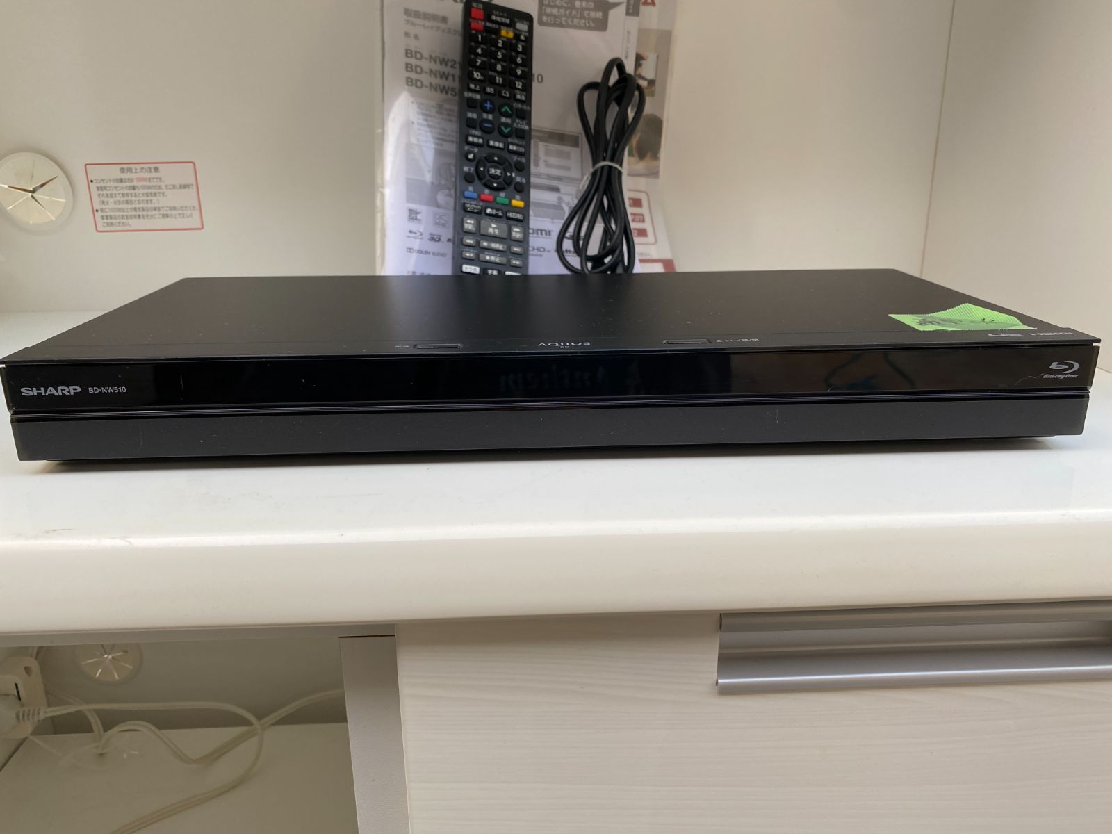 綺麗　シャープ　AQUOS ブルーレイ　BD-NW 510 Amazon | シャープ AQUOSブルーレイレコーダー 500GB 2