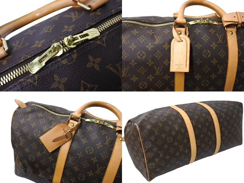 ルイヴィトン モノグラム キーポル50 ボストンバッグ 旅行かばん M41426 ☆ルイヴィトン☆旅行バッグに最適♪キーポル・バンドリエール50