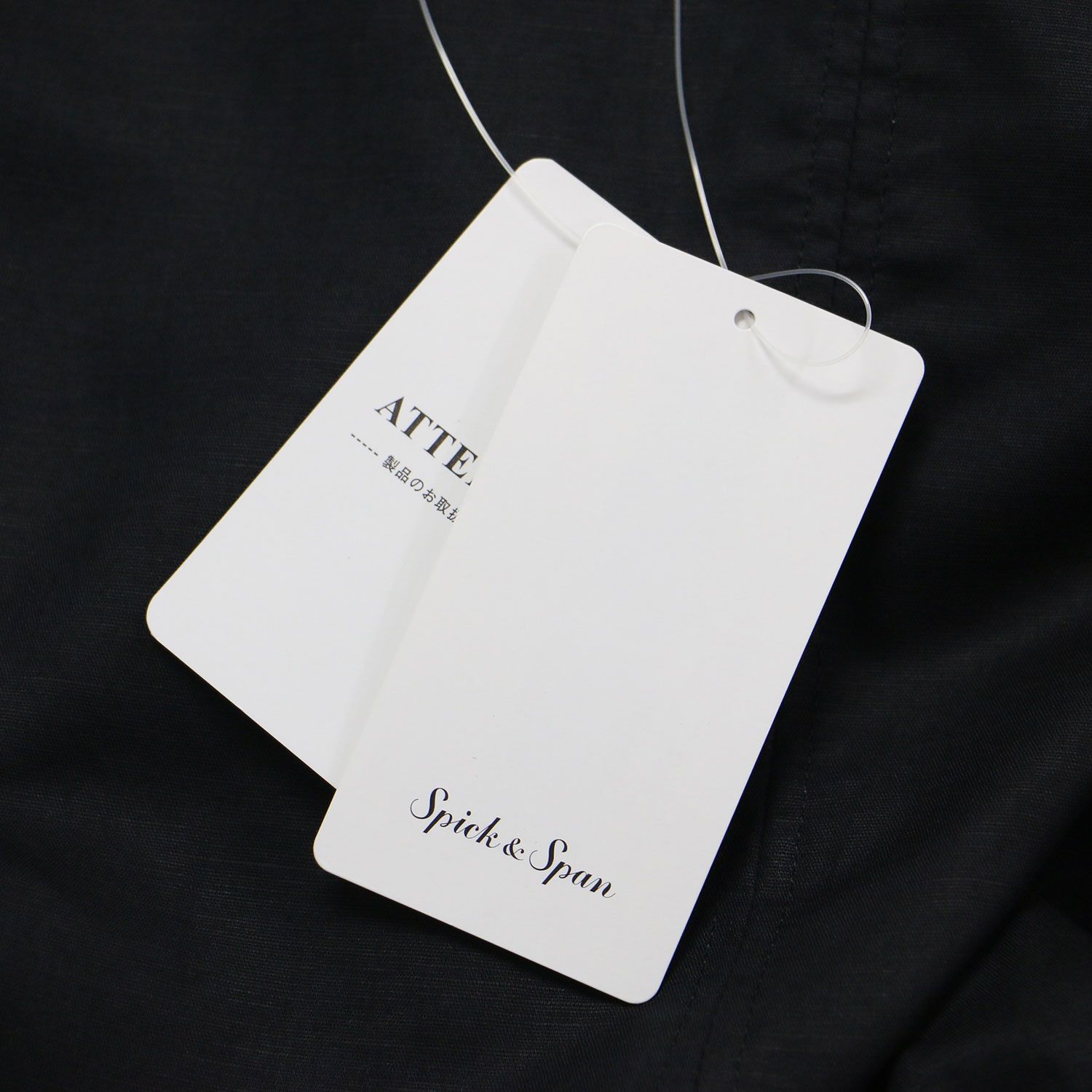 新品】Spick&Span スピックアンドスパン ブラウス ブラック 黒 サイズ