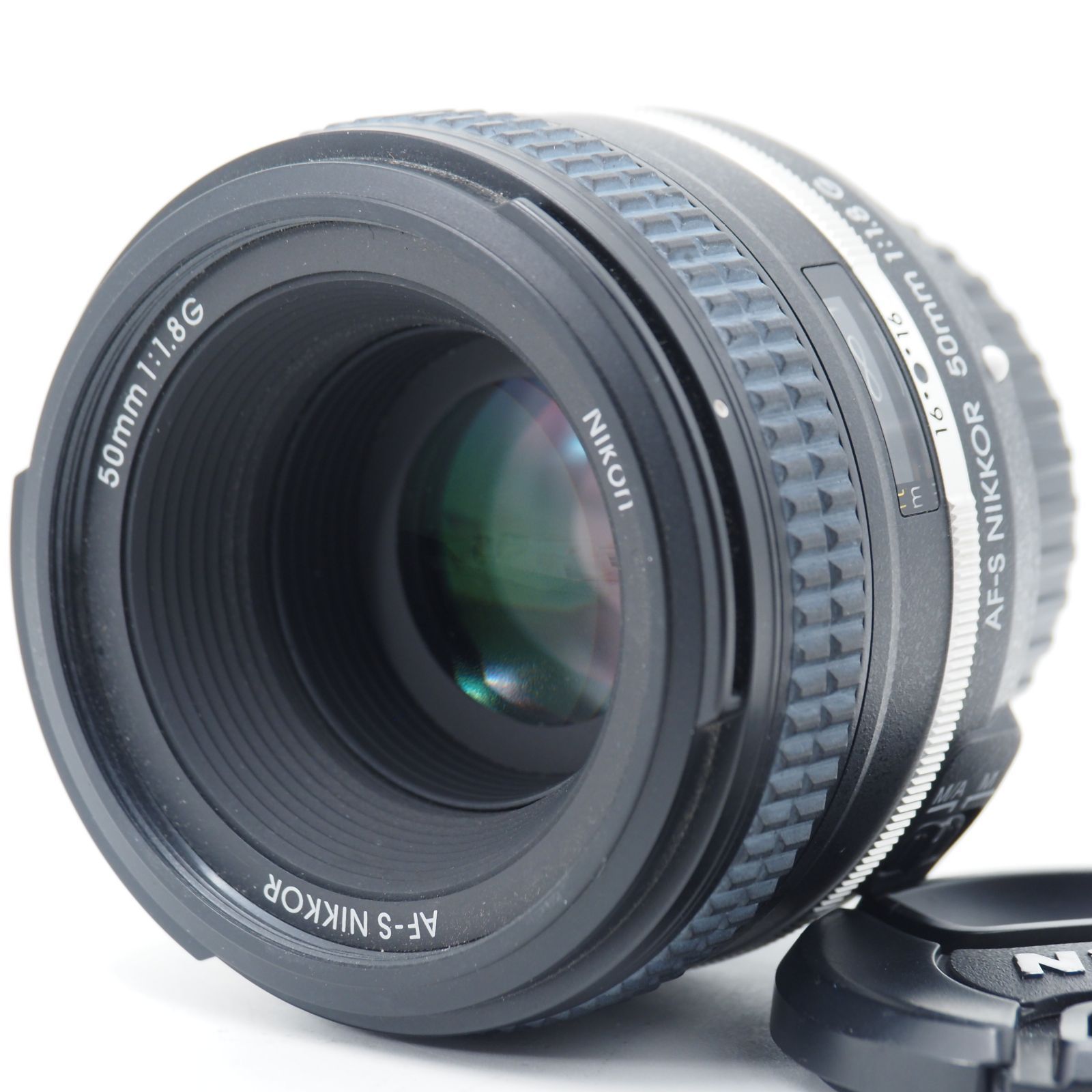 102996☆極上品☆Nikon 単焦点レンズ AF-S オファー NIKKOR 50mm