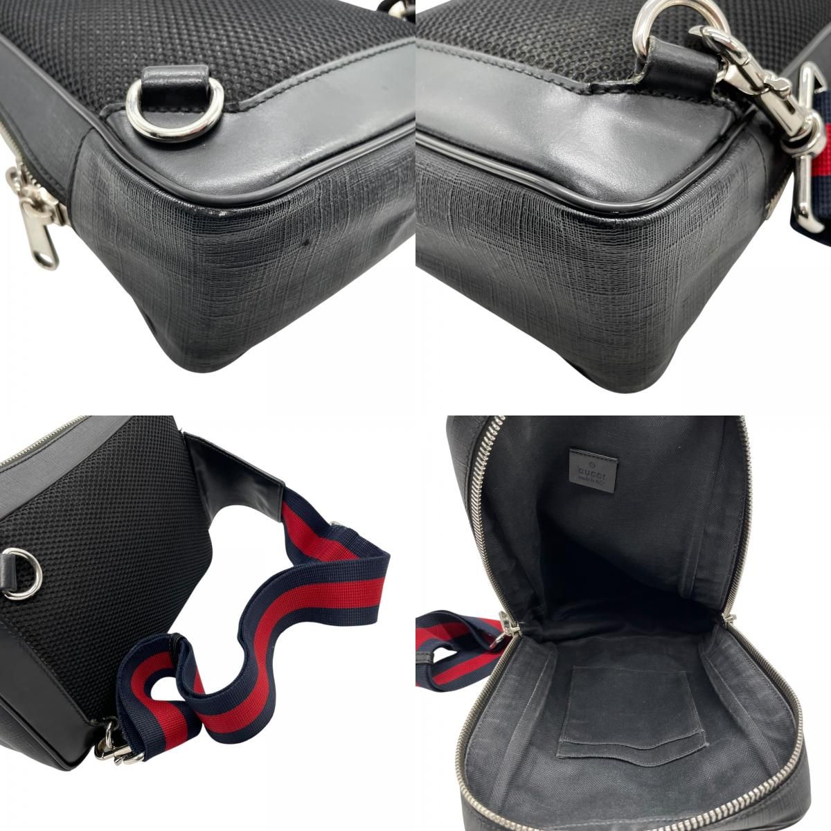 GUCCI グッチ GGスプリーム ボディバッグ ショルダーバッグ