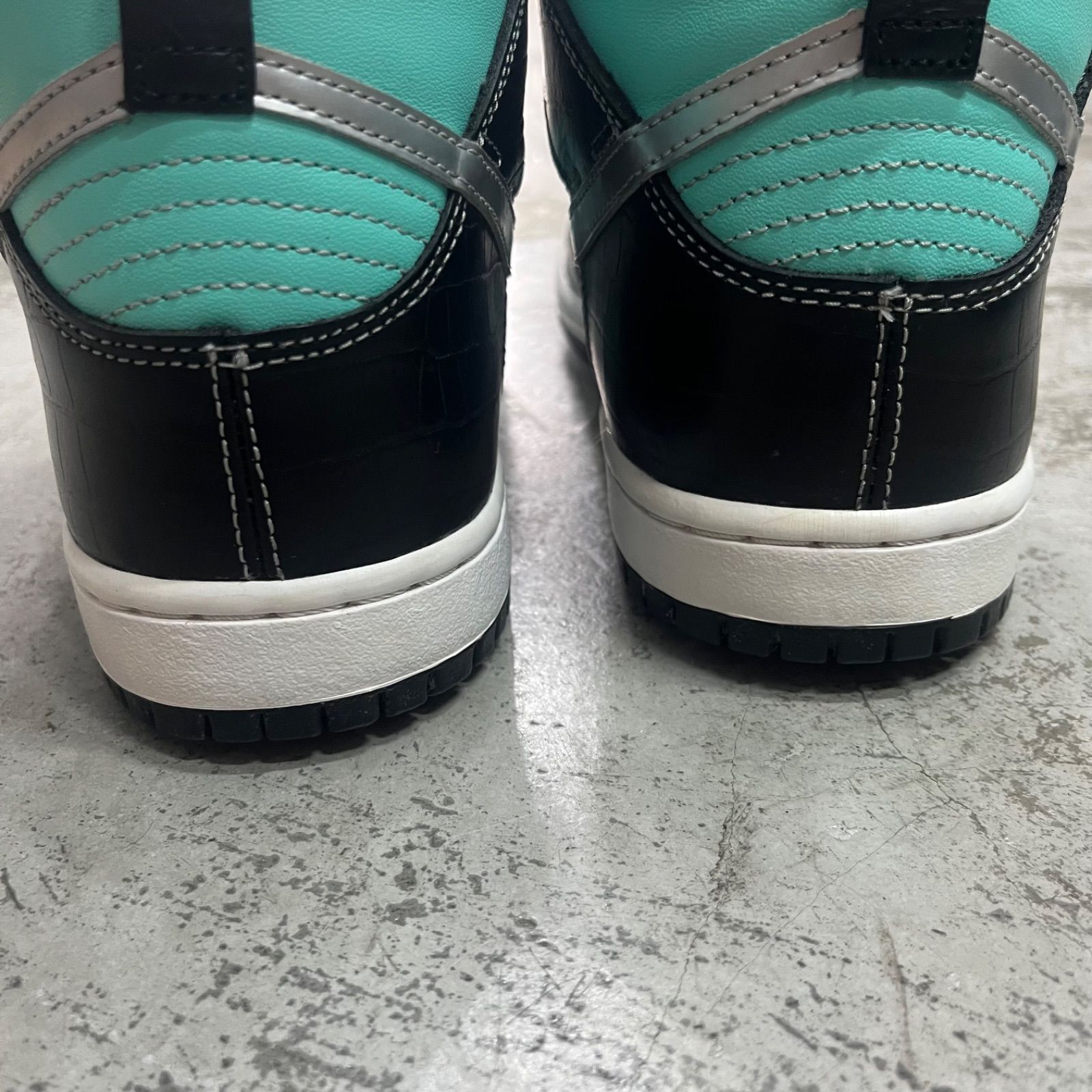 2013年製 Diamond Supply NIKE SB Dunk High Tiffany コラボ 