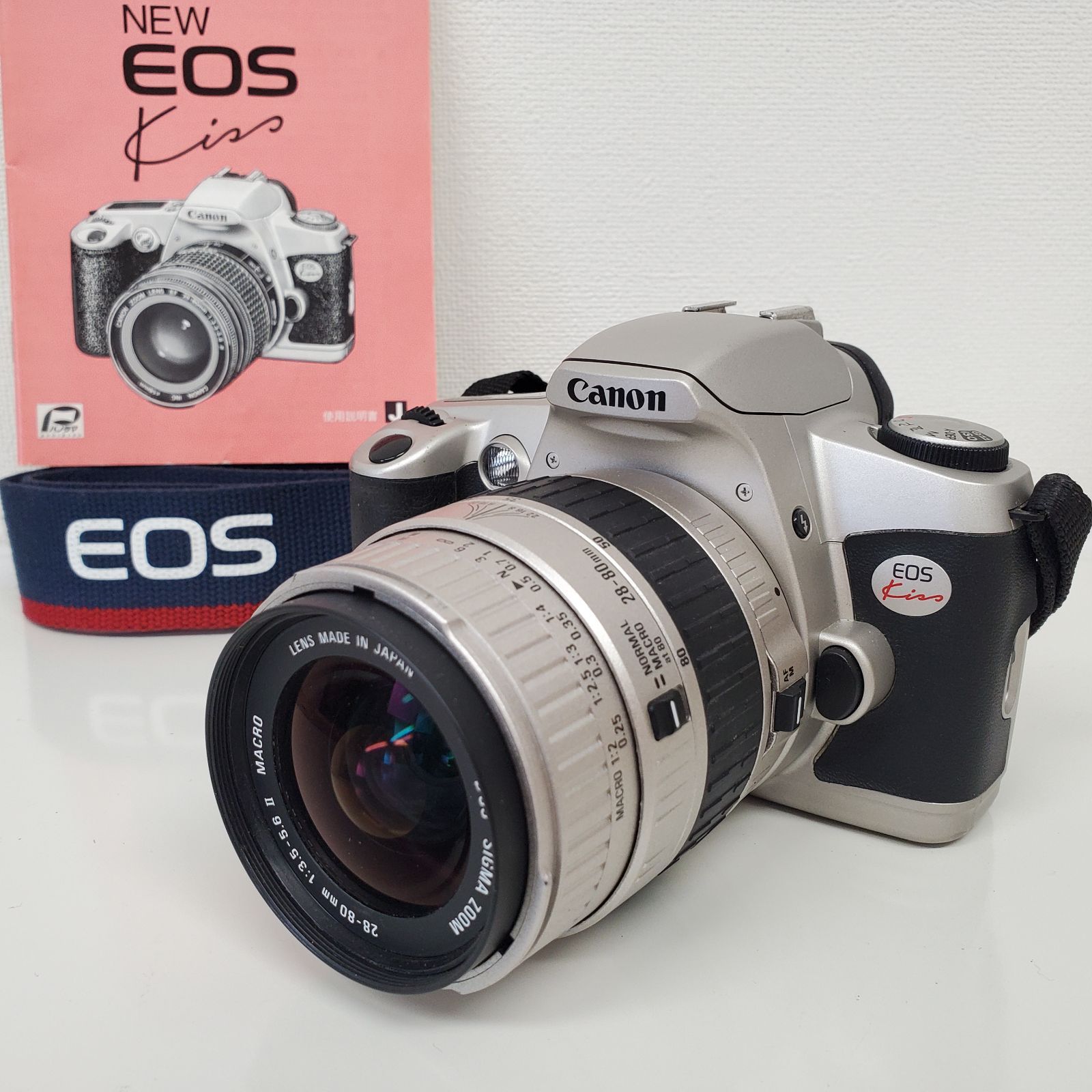 CANON(キャノン）EOS Kiss SLR 35mm 種類豊富な品揃え - レンズ(ズーム)