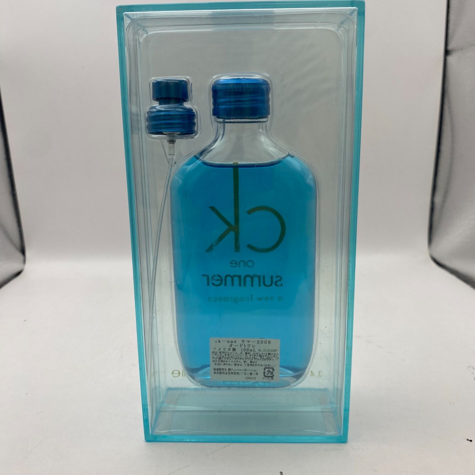 未開封】Calvin Klein ck one summer eau de toilette 100ml 未開封】Calvin Klein ck one summer eau de toilette 100ml