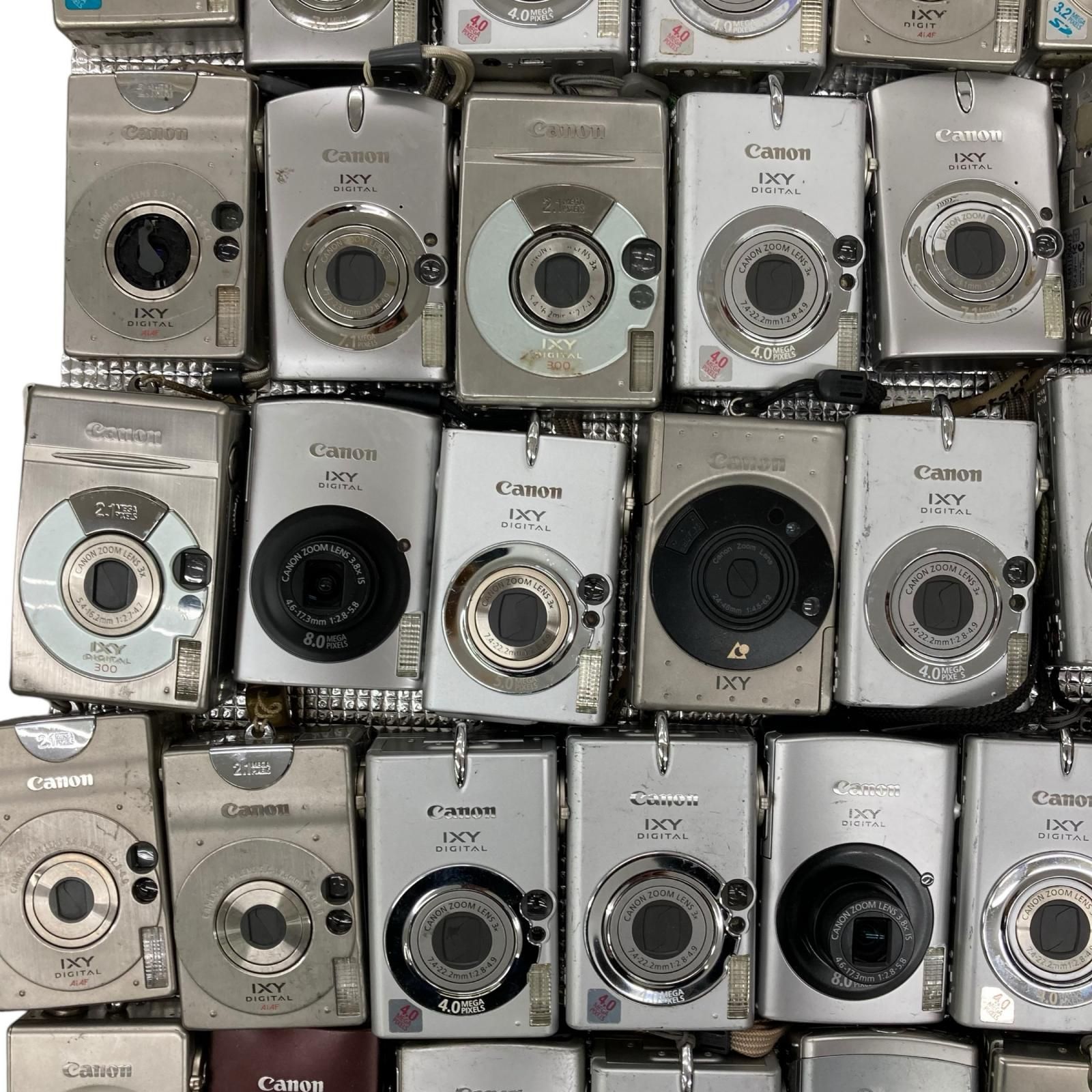 Canon - IXY DEGITAL ５台　セット　ジャンクで 中古】Canon キヤノン IXY Digital 3000 IS シルバー コンパクト
