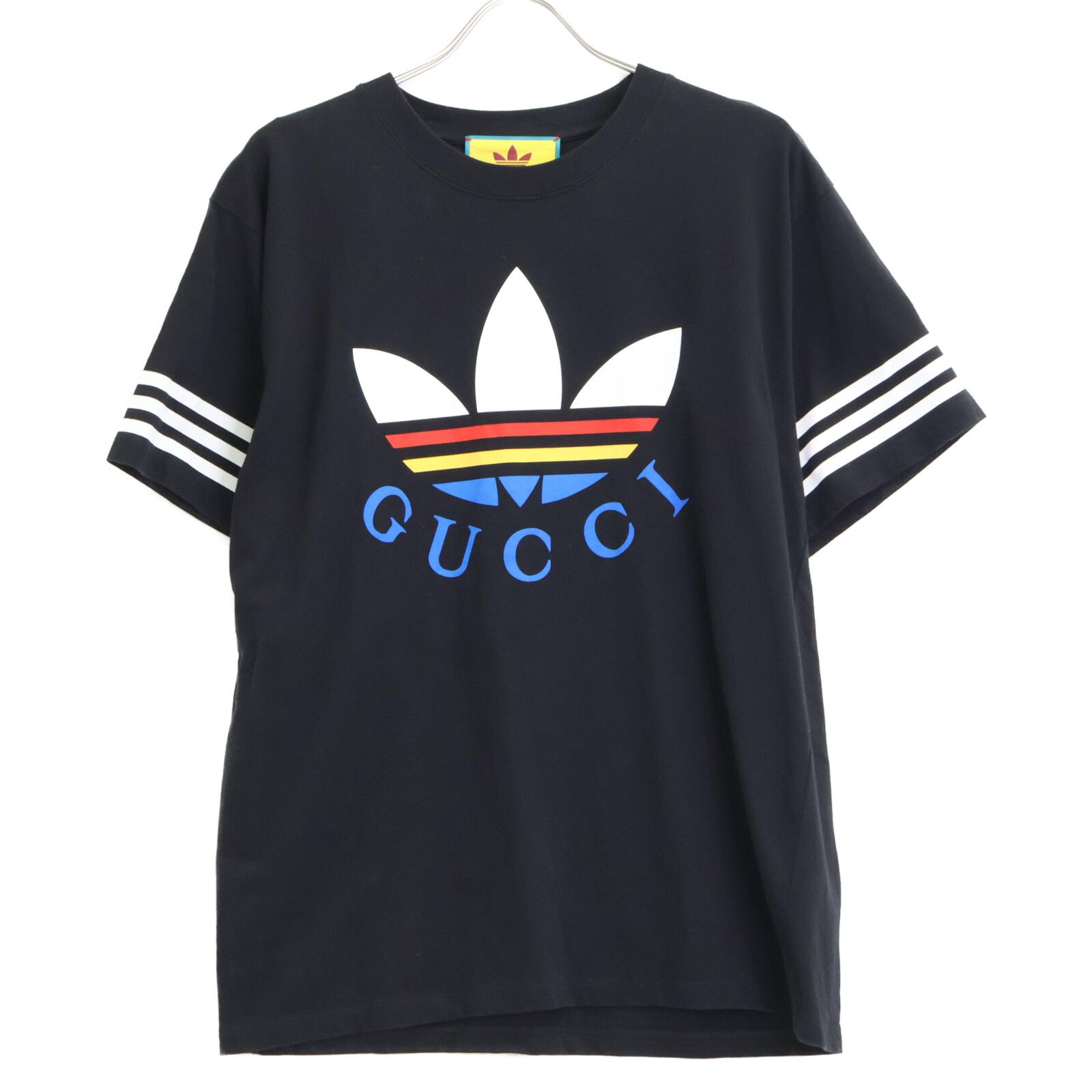 新品同様品❣️グッチトレフォイル総柄アディダスコラボ❣️xs可愛い GUCCI グッチ xadidasアディダス【美品/国内正規】616036