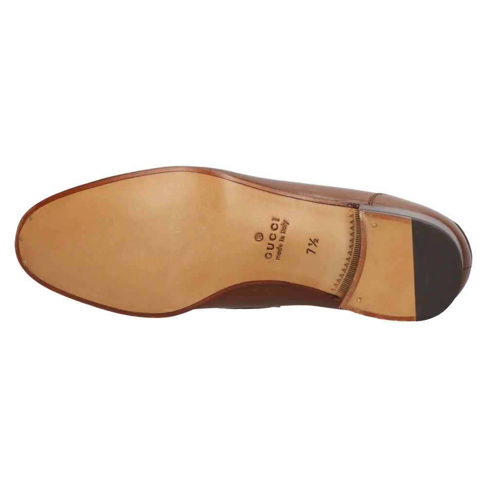GUCCI (グッチ) ホースビット ローファー ローカットレザー