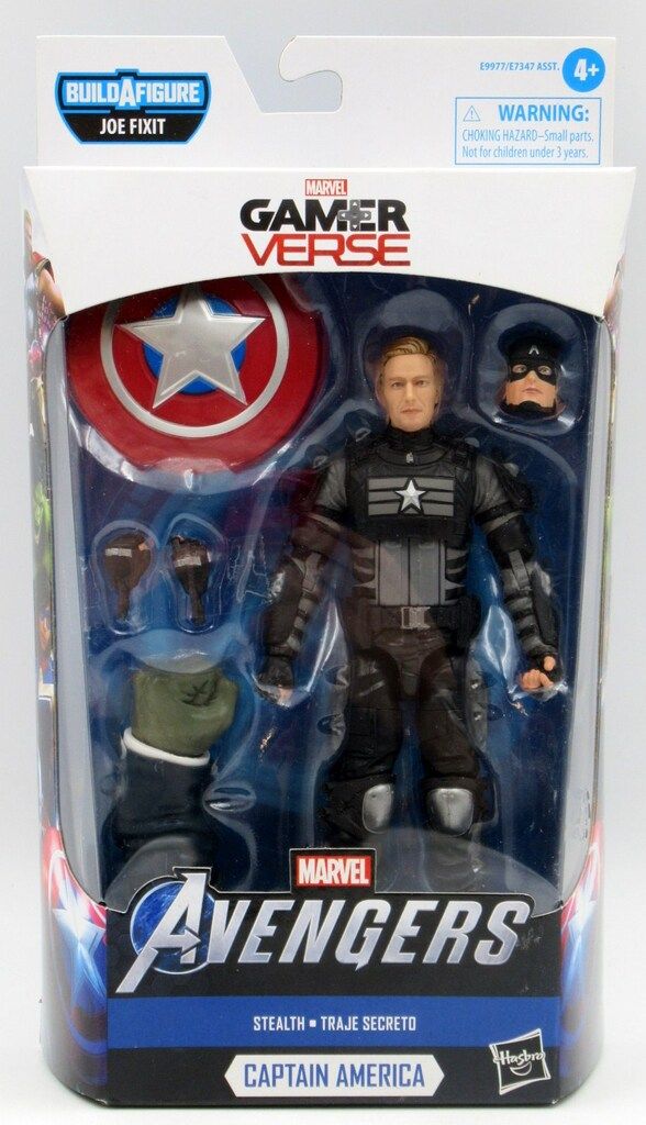 HASBRO JOE FIXIT MARVEL AVENGERS CAPTAIN AMERICA 6インチ