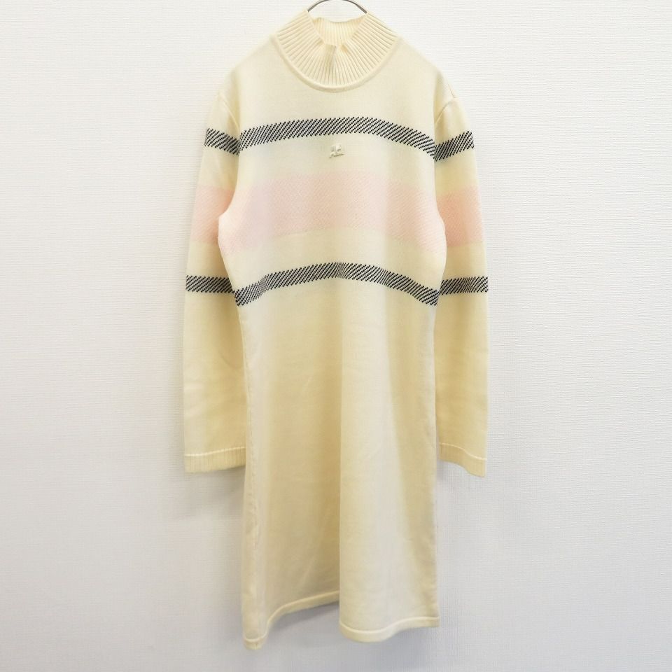 クレージュ courreges ニットワンピース クレージュ courreges ワンピース ニット ロゴ x908823i - メルカリ