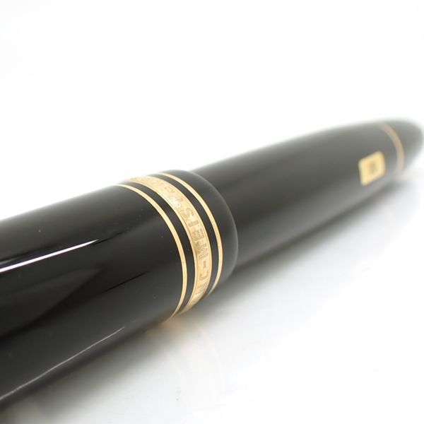 MONTBLANC マイスターシュテュック 149 万年筆 18K750 M 10575 美品 新品同様 箱・インク付 モンブラン  ◇送料込◇質屋-10332 - メルカリ