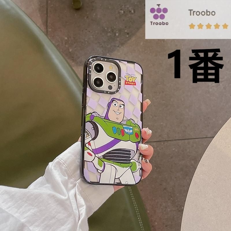ウッディ＆バズ iPhoneケース CASETiFY クリア ソフトケース