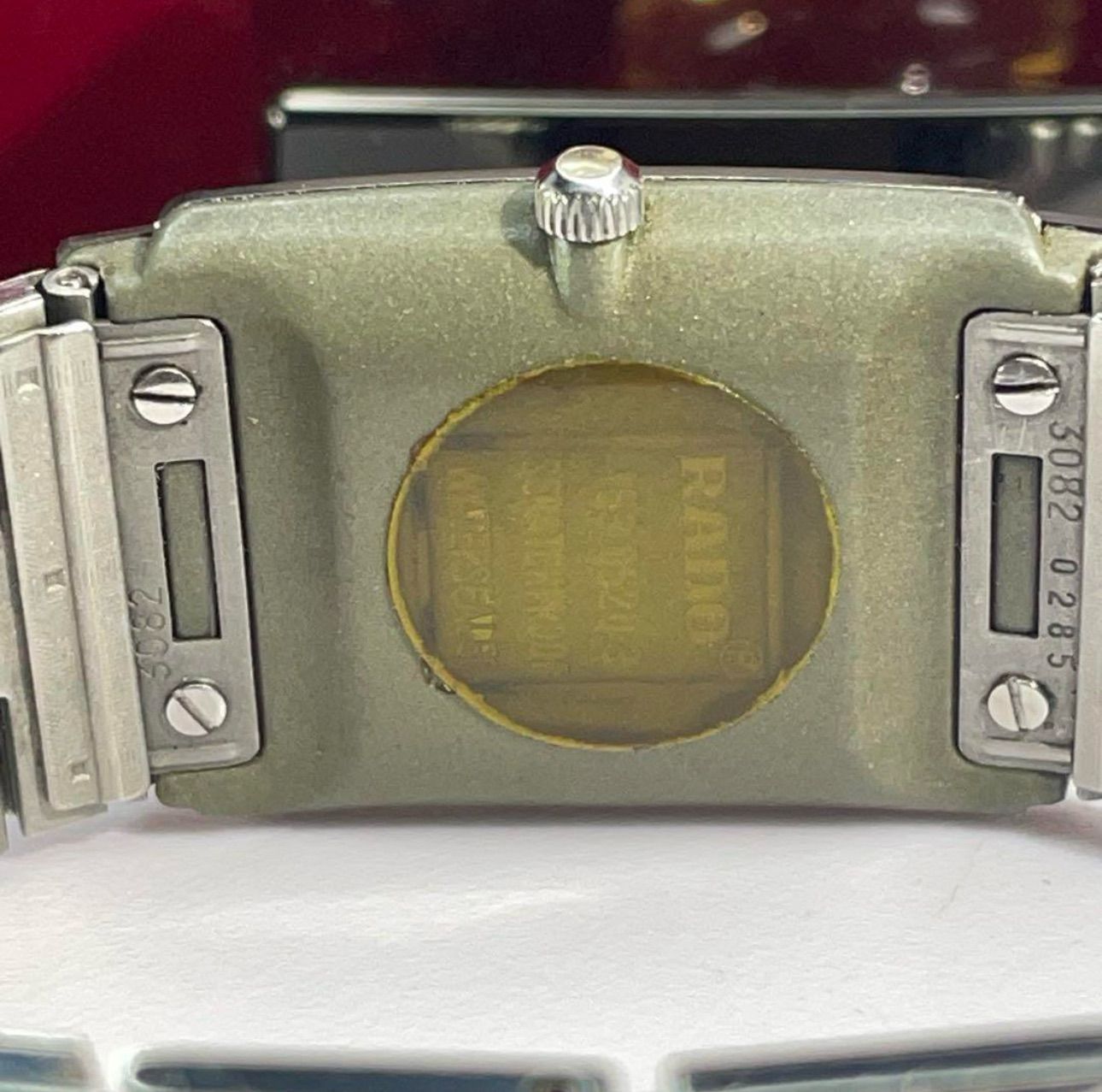 90s 最高級 RADO DIASTAR クォーツ 電池交換済 スイス製 腕時計 最高級 RADO DIASTAR QZ 電池交換済 純正ブレス スイス製 腕時計