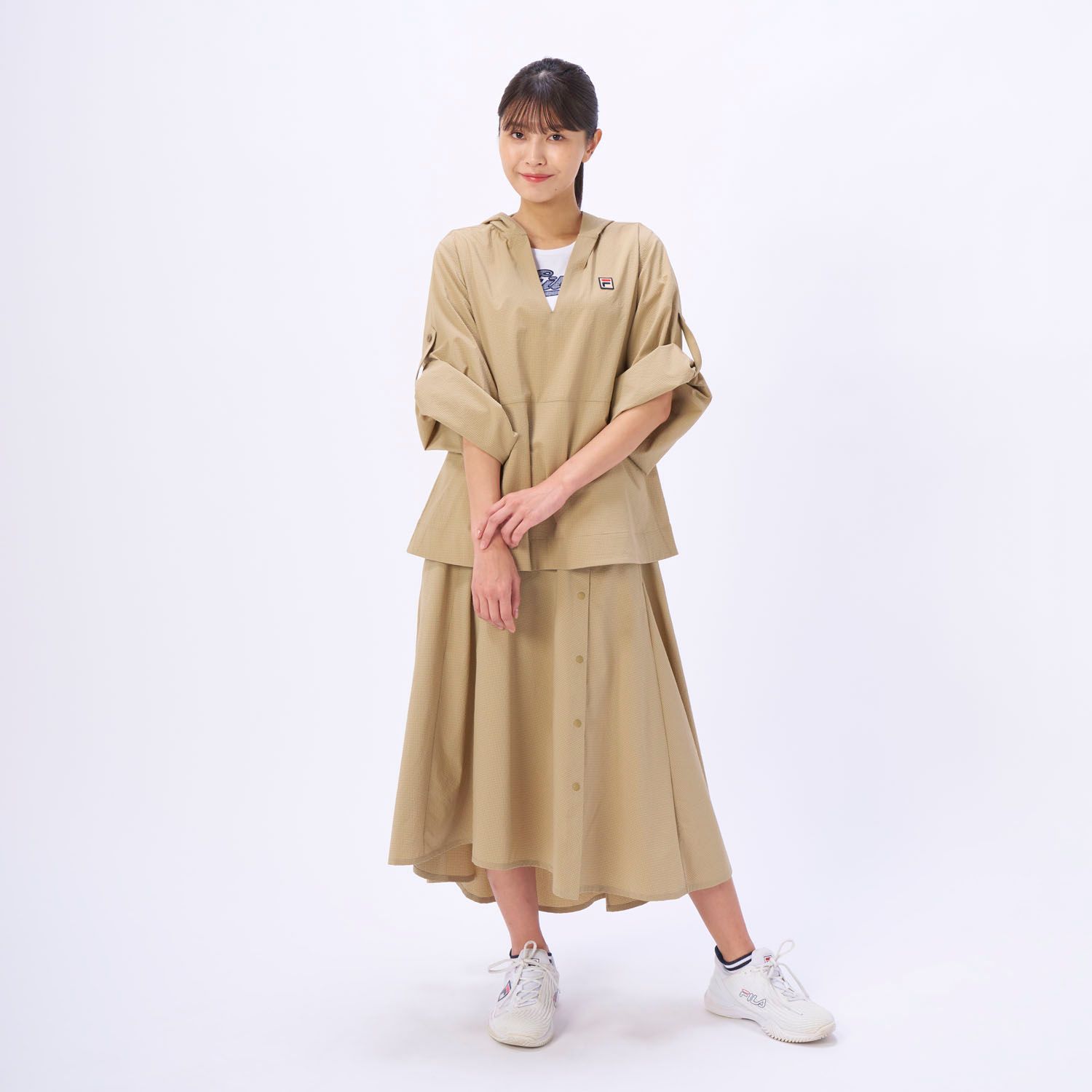ラップロングスカート