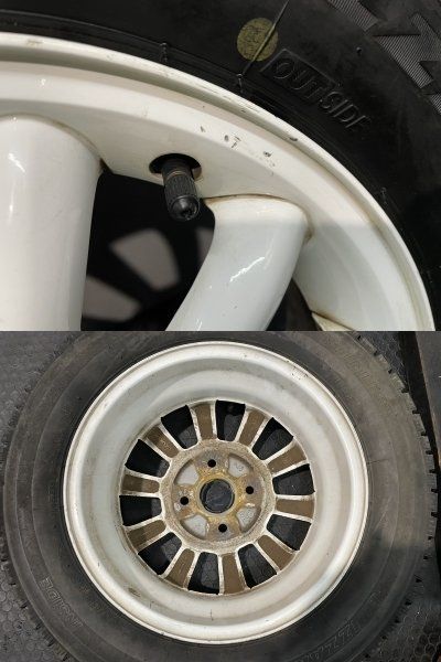BS BLIZZAK VRX2 155/65R13】スタッドレス【SUZUKI アルトラパン 純正