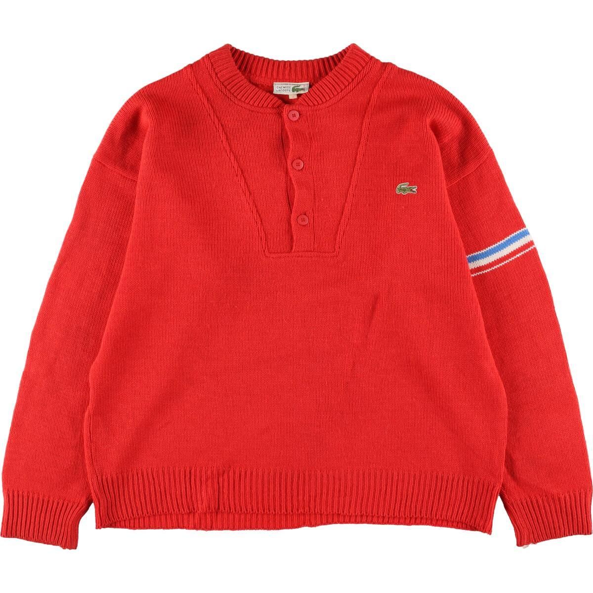 古着 70年代 ラコステ LACOSTE CHEMISE フレンチラコステ ヘンリー 
