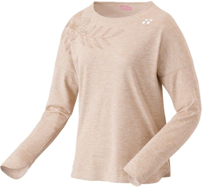 【新品・5営業日で発送】YONEX ヨネックス ウィメンズロングスリーブTシャツ (16713) 色 : サンドベージュ サイズ : L 