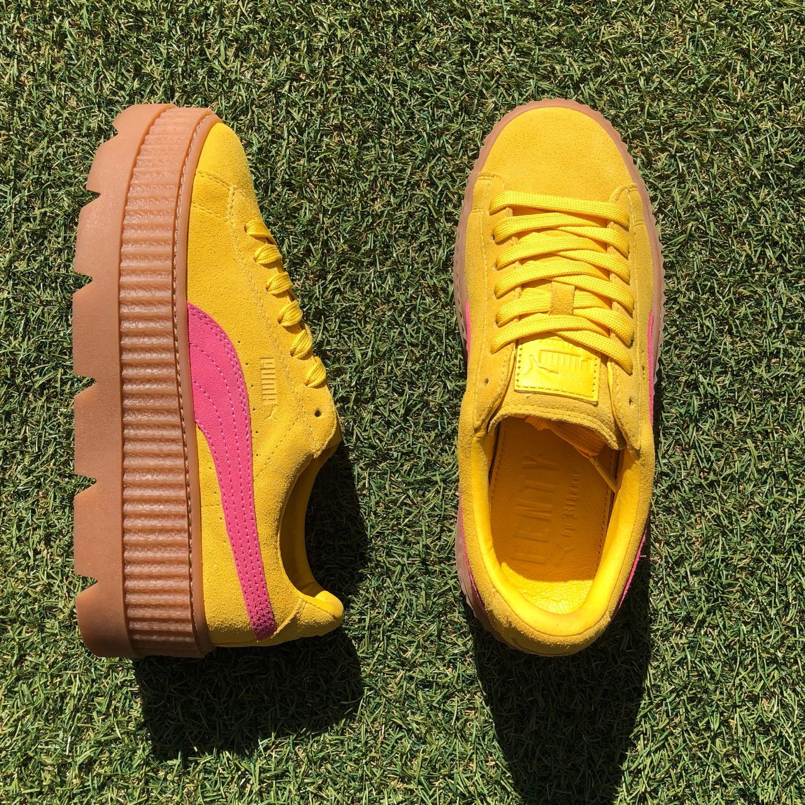 新同24.5 PUMA×FENTYプーマ×フェンティ クリーパースエードG396 - Re