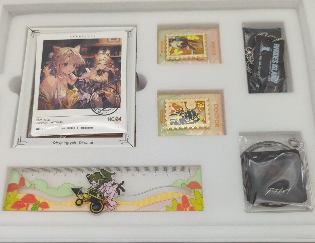 アークナイツ3RD アニバーサリー テラ・コグニタ キット アークナイツ