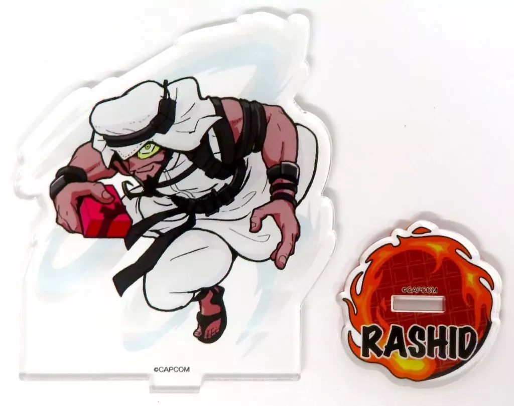 ストリートファイター6 ラシード アクリルパネルスタンド 当選品 中古】アクリルスタンド・アクリルパネル ラシード 「ストリート