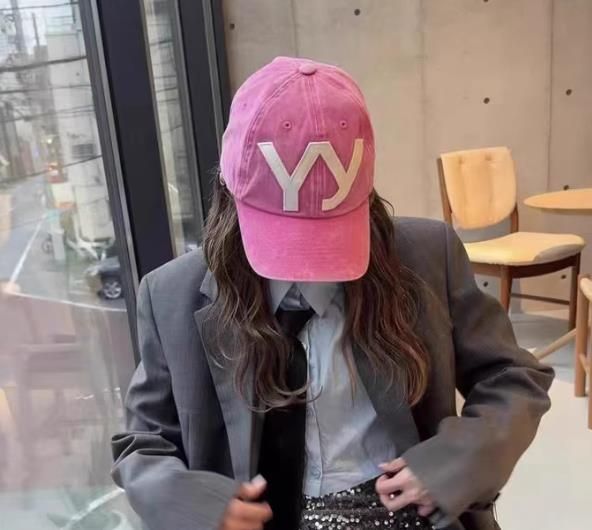 open yy 帽子 キャップ 赤 韓国 新品 韓国 OPEN YY オープンワイワイ キャップ 人気 レディース