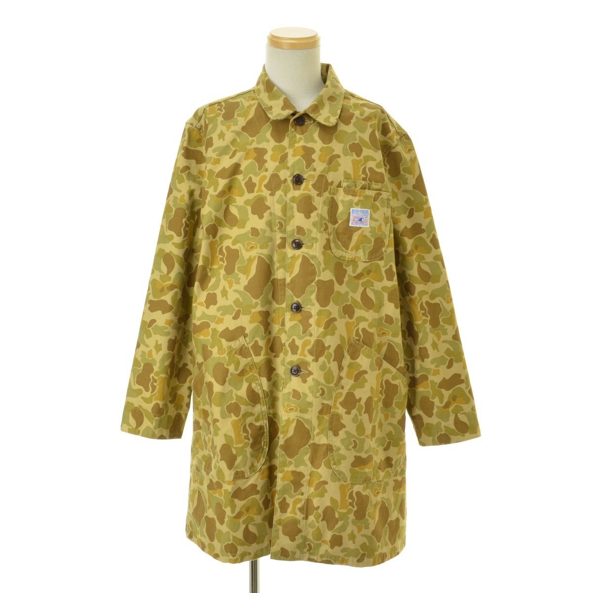 THESUPERIORLABOR】Shop Coat カモ 迷彩 ショップコート - メルカリ