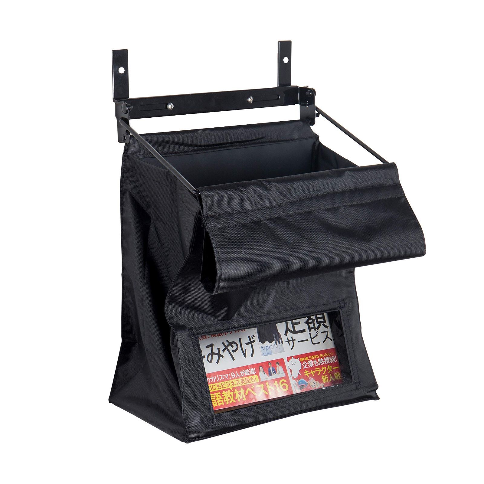 【新着商品】郵便ポスト POST 郵便受け メールボックス 新聞受け ドア裏専用受け (ブラック)