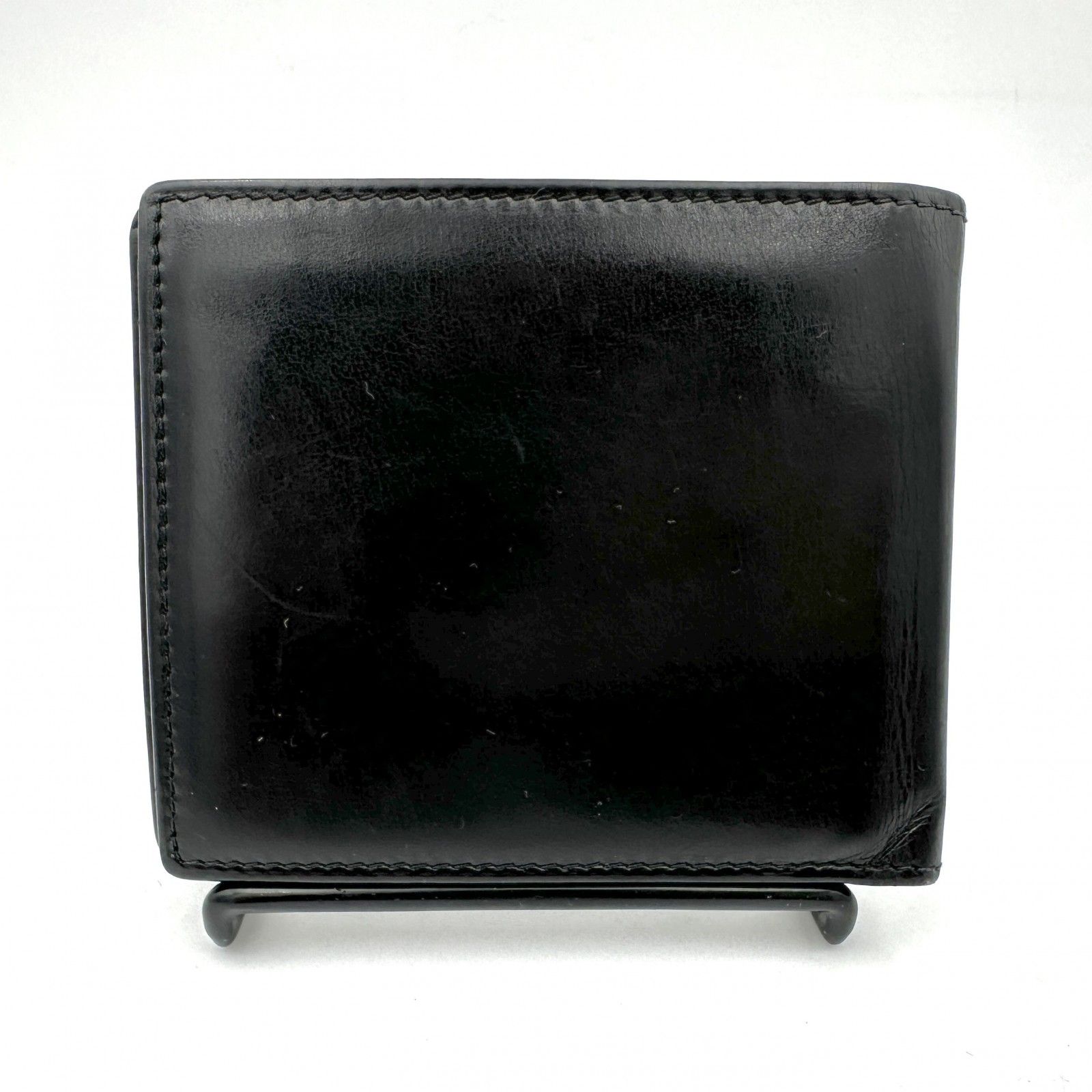 Dunhill 二つ折り財布 札入れ 本革 レザー ブラック 646T - メルカリ
