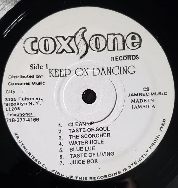 ジャマイカLP Jackie Mittoo Keep On Dancing CSL8020 Coxsone Records |00250