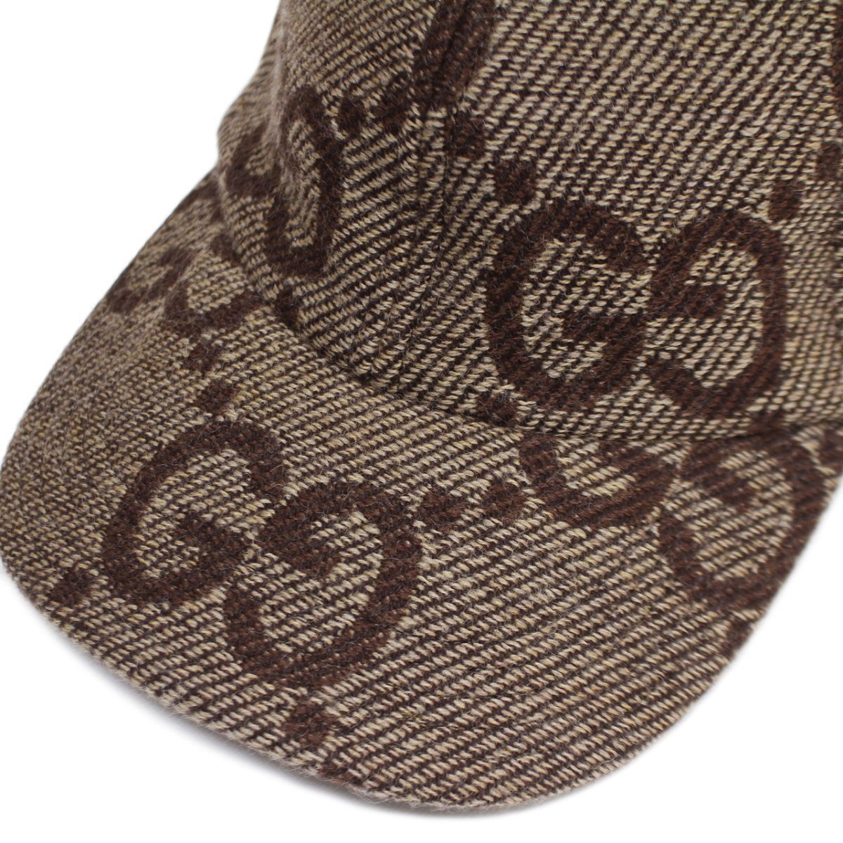 15 GUCCI グッチ ベージュ 771213 4HA7A ベースボールキャップ 