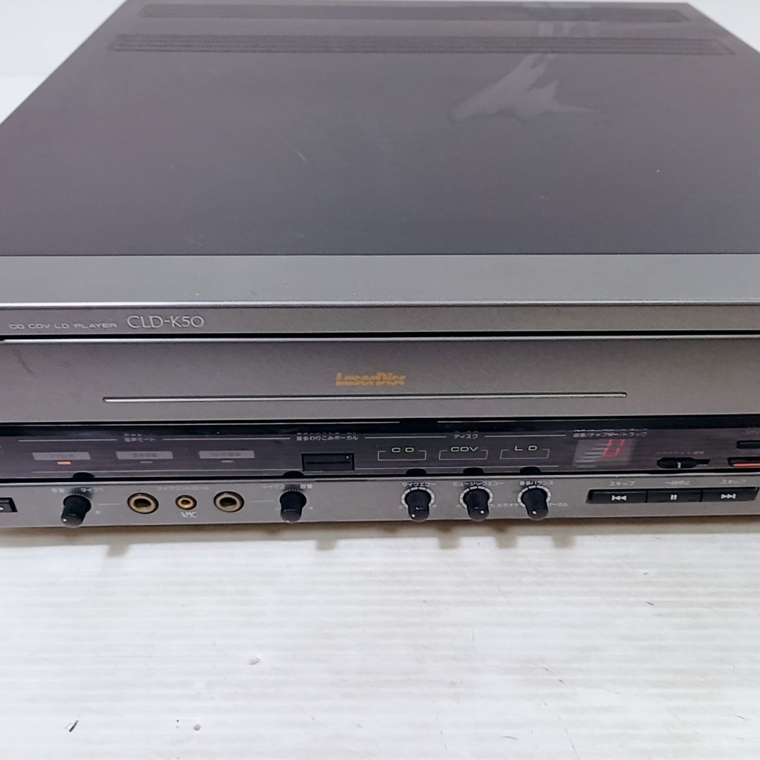 PIONEER パイオニア CD LDプレーヤー CLD-K50 レーザディスク