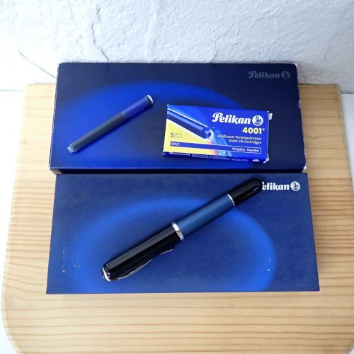 Pelikan ペリカン 万年筆 エポック P360 サファイアブルー F Epoch