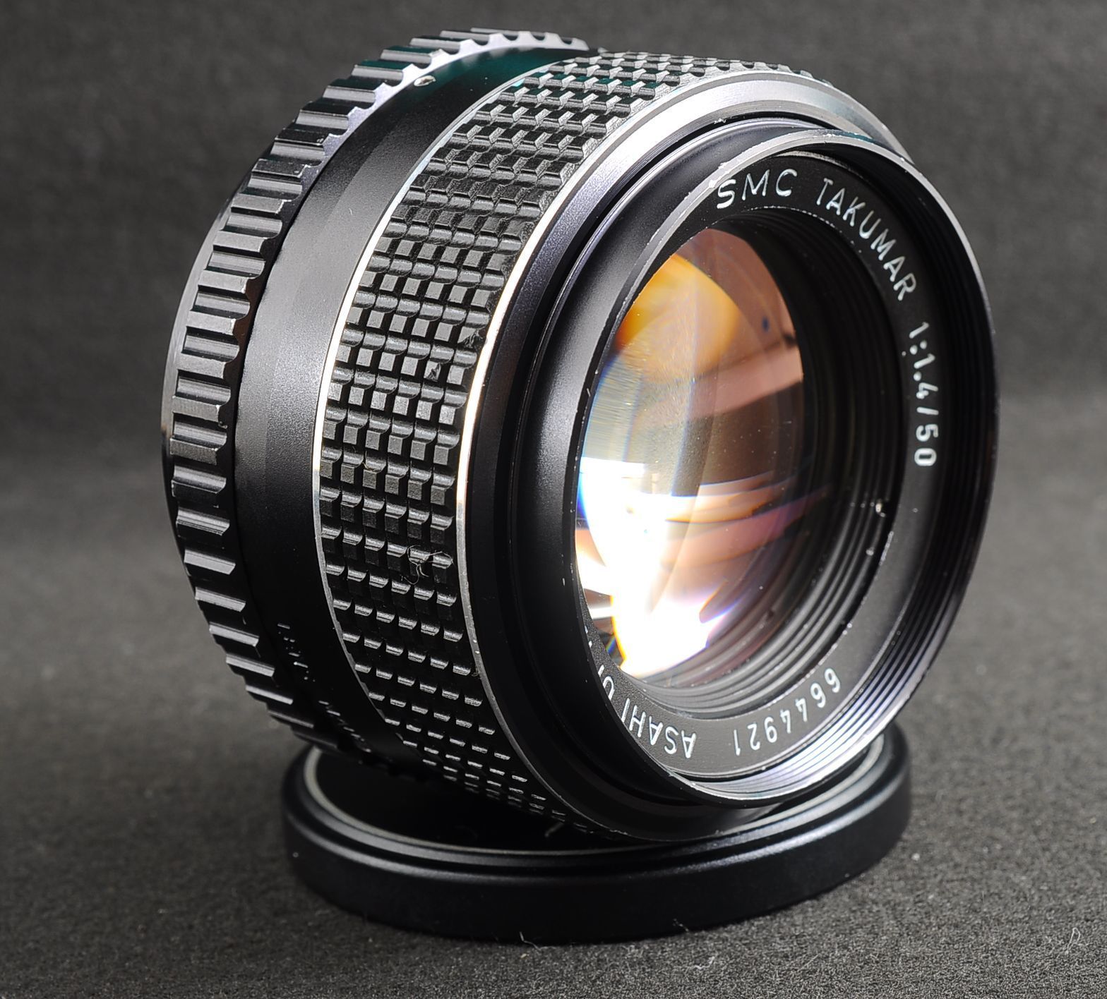 【美品】ペンタックス SMC Takumar 50mm F1.4 アサヒペンタックス「Super-Multi-Coated TAKUMAR 50mm f1.4」を