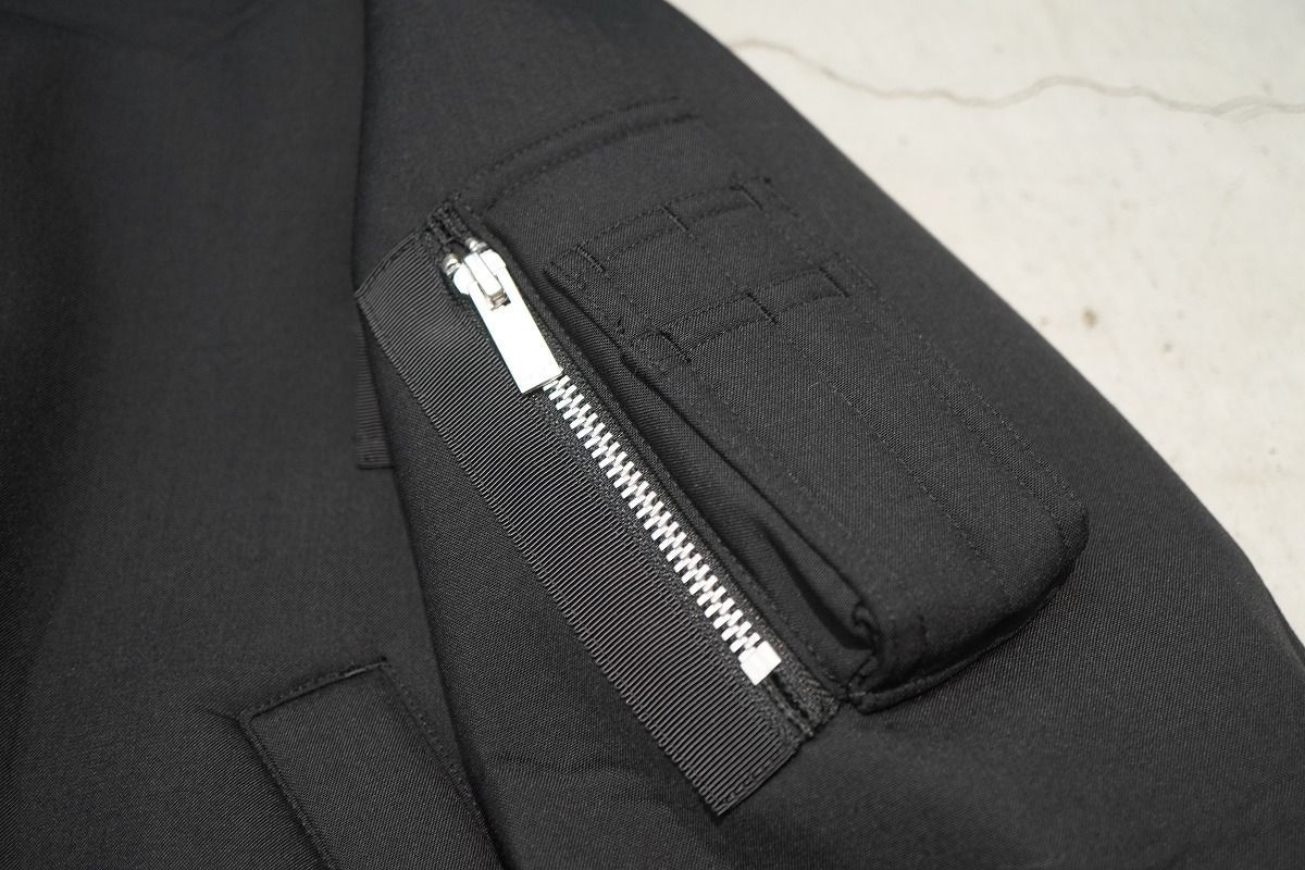 新品正規 25SS sacai サカイ 25-07634 Suiting Bonding Blouson