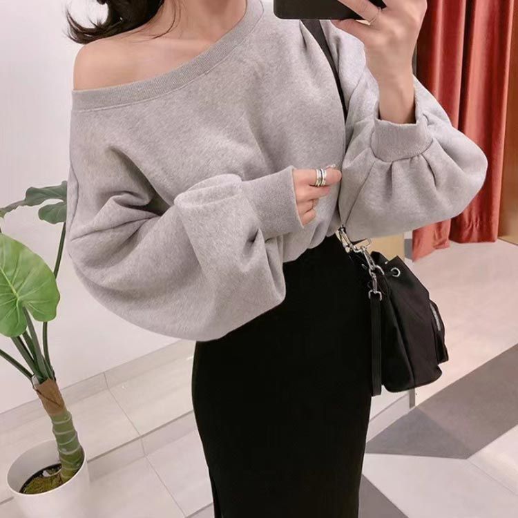 ELIN 新品未使用 バルーン袖カットソー オフショルダー プルオーバー 楽天市場】【mily bilet】 トップス ニット レディース 2WAY