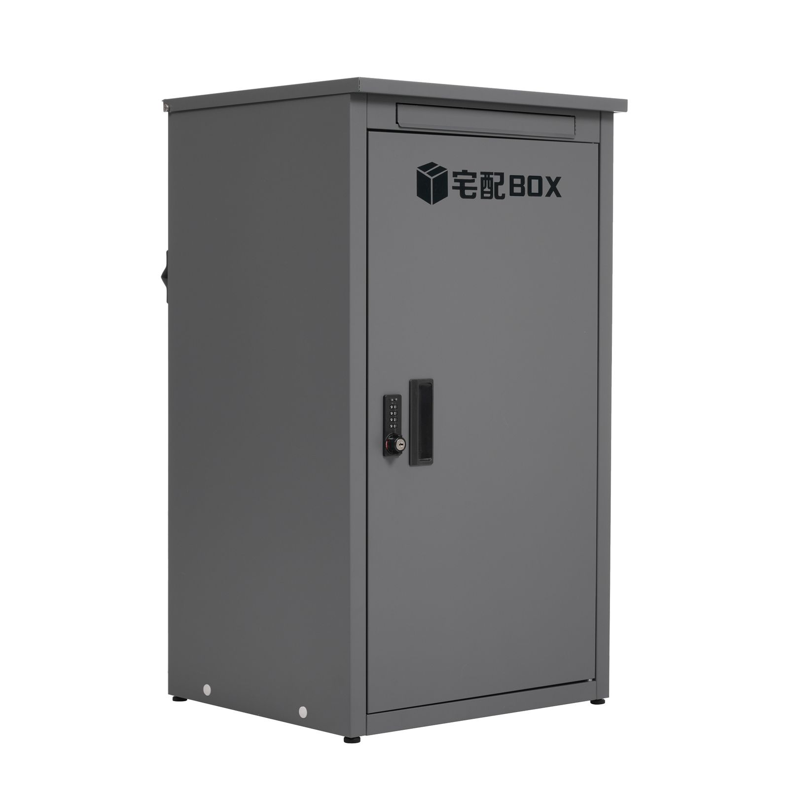 宅配ボックス 据置型 大容量 ポスト一体型 投函口3つ 複数投函 屋外