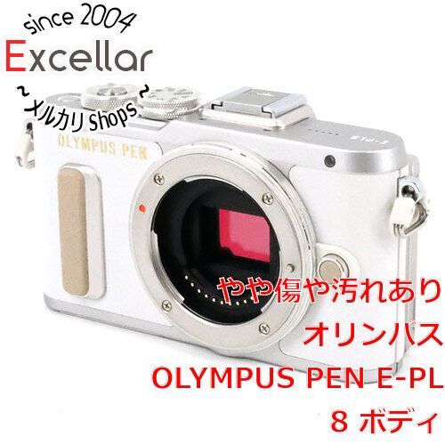 bn:8] OLYMPUS ミラーレス一眼 PEN E-PL8 ボディ ホワイト - メルカリ