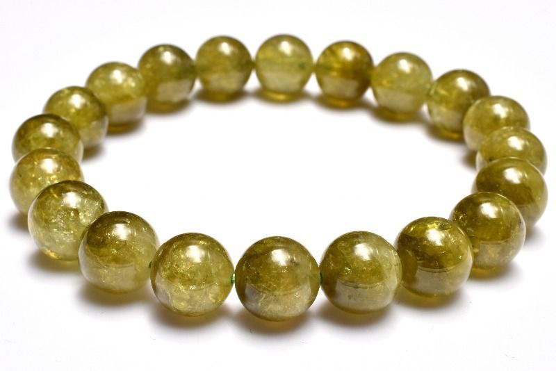 １点物 AA 瑞々しい光沢 ツァボライト グリーンガーネット 10mm ブレスレット パワーストーン 天然石 _MA9832 NEXPOTALLINN_EU