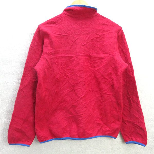 P■パタゴニア/Patagonia ライトウェイト シンチラ スナップT プルオーバー/25455【M】赤系/LADIES/317【中古】■