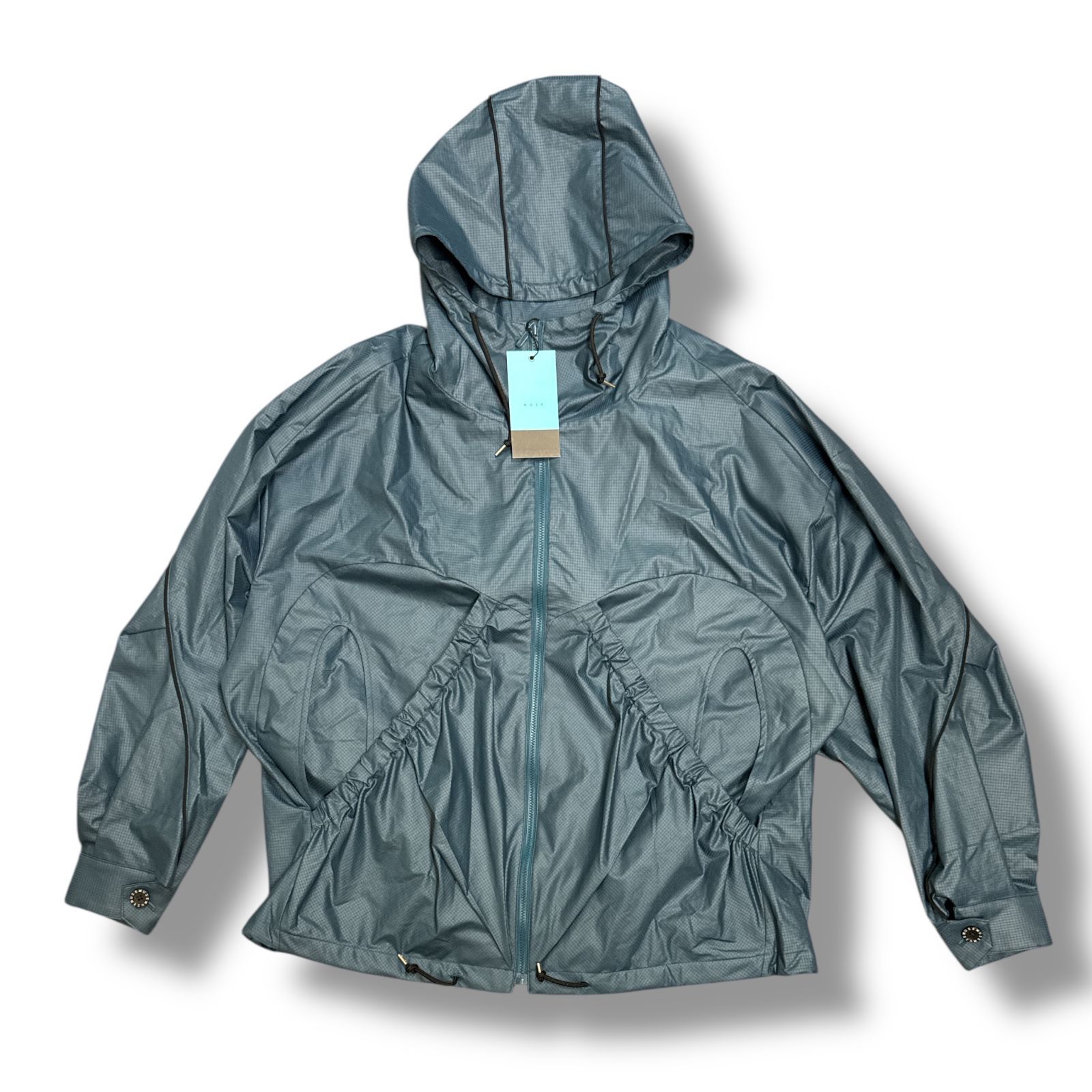 MUZE レインジャケット ジャケット・アウター MUZE TURQUOISE LABEL